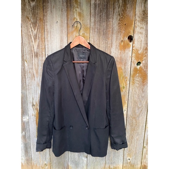 Aritzia Jackets & Blazers - ARITZIA BABATON black long button up blazer
